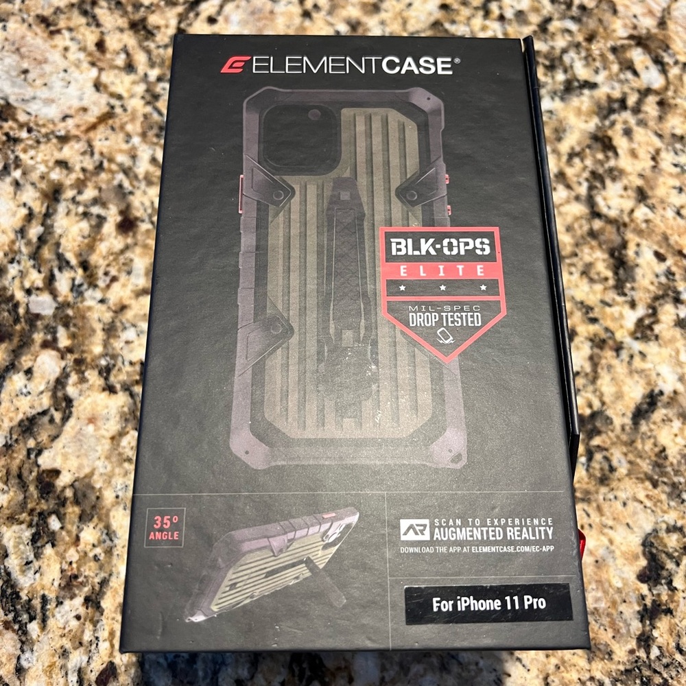 Element Black Ops Elite iPhone 11 Pro case.